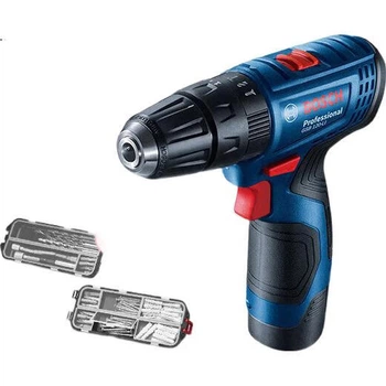 Дрель-шуруповерт BOSCH GSB120 аккумуляторная ударная 12 В с кейсом