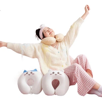 Подушка MINISO Chiikawa U-подібна для шиї з піни з ефектом пам'яті