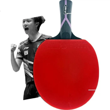 Ракетка для настольного тенниса DOUBLE FISH Black Warrior 7-Star Professional Competition Racket 7-Star Shakehand Grip