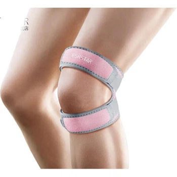 Наколенник Bestray Patellar Strap, профессионального класса, для мужчин и женщин, спортивная поддержка колена, наколенник для бадминтона, бега, льда, бандаж для защиты суставов.