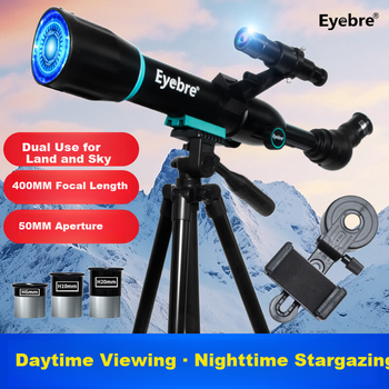 Eyebre Потужний HD Астрономічний телескоп Професійний Космічний Зоряний Спостереження Місяць Спостереження для Хлопчиків Дітей Студентів Подарунок на День Народження