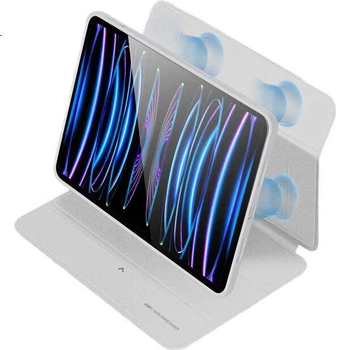 Чехол ESR [из ткани с защитой от пятен] для iPad Pro 11 2022/2021, защитный чехол для планшета Apple, 11 дюймов, съемный, с полным покрытием, магнитный, противоударный, белый.