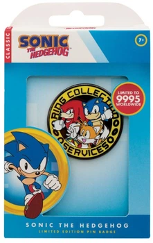 Pin Fanattik Sonic The Hedgehog Sonic, Tails & Knuckles Ring Collection Services (edycja limitowana) (1332872)