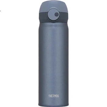 Термокружка THERMOS, титан, 500 мл, магнітна застібка, пляшка для води, модель TCTL GY