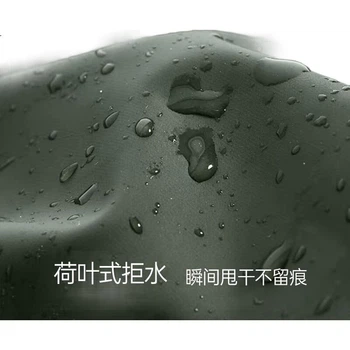 Комплект дождевика Gongqiyou со светоотражающими полосами: куртка и брюки, цвет хаки, размер XL