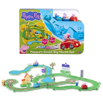 Мега набір з фігурками Peppa Pig / Peppa Pig Whizz Around Peppas Great Big World Set