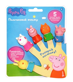 Пальчиковый театр Peppa Pig