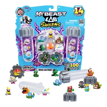 Лабораторія в пробірці Swarms 14 вид 4 MrBeast Lab / MrBeast Lab Swarms Hyper Fusion Mega Lab 14 Pack Figure