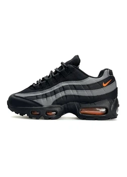 Кросівки жіночі Air Max 95 Black Grey Orange 38(24см) ( B3936)