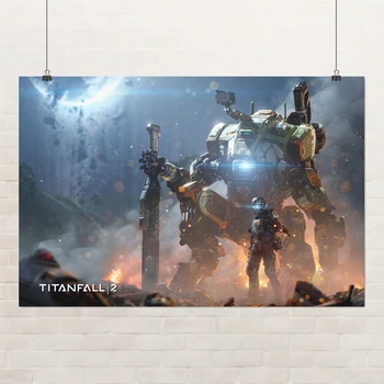 Постер Титанфолл, TitanFall, декор кімнати геймера, A3 28×42 см (id3072)