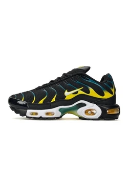 Кросівки чоловічі Air Max Plus Tn Black Teal Yellow 42 (26,5см ) ( А5689)