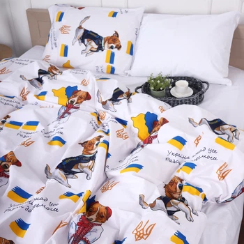 Постельное белье Бязь 17-0595 "Пес Патрон" King Size