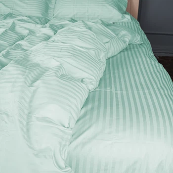 Простирадло Satin Stripe 30-0013 Azure 220*240