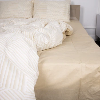 Простынь Бязь 17-0633 Diamond Creamy 220*240