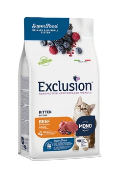 Exclusion Cat Kitten Beef корм для котят с говядиной 1,5кг