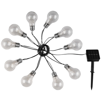 Сонячна LED-гірлянда LIVARNO з прозорими лампочками 50 LED 5 м LS-17416