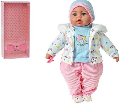 Lalka bobas Adar Śpiewa i mówi po polsku 45 cm 15403 (5901271615403)