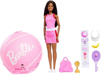 Лялька Mattel Barbie Тенісистка, що вистрибує з м’ячика JMY56 (194735389889)