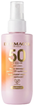 Mleczko do opalania twarzy i ciała Dermacol Perfect wodoodporne SPF50 150 ml (8595003140966)