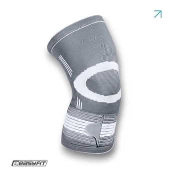 Бандаж на коліно, (розмір L), сірий EasyFit (302949)