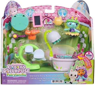 Ігровий набір Spin Gabby’s Dollhouse Fairylandia ванна кімната MerCat 6077035 (681147133419)
