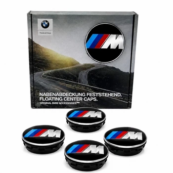Колпачки статичные неподвижные в диски BMW M бмв 68 мм 65 мм 36122455269 заглушки фиксированные mPower M Motorsport