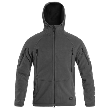 Флисовая кофта Helikon Patriot Mk2 Hybrid Fleece, Shadow Grey/ Black, S