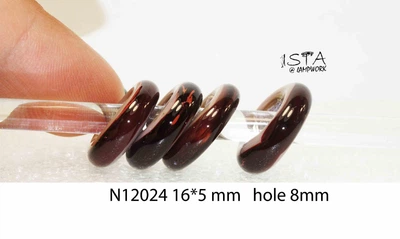 Набір скляних намистин отвір 8мм № 12024 ISTA Lampwork
