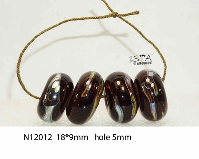 Набір скляних намистин № 12012 ISTA Lampwork
