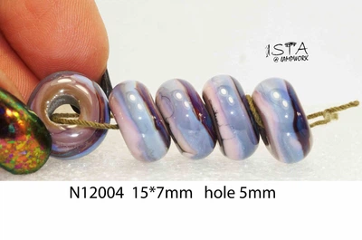 Набір скляних намистин № 12004 ISTA Lampwork