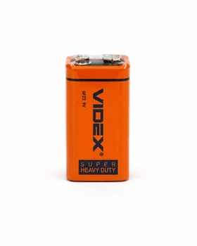 Батарейка "VIDEX" крона 6F22 1 шт