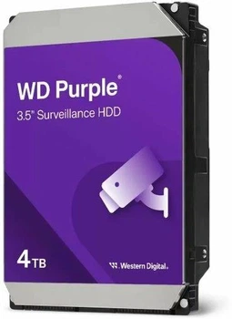 Жесткий диск WD Purple 4TB/3.5/5400/128/S3.0 (WD44PURZ)