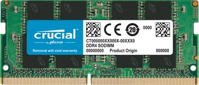 Оперативная память Crucial 16 GB SO-DIMM DDR4 3200 MHz (CT16G4SFRA32A)