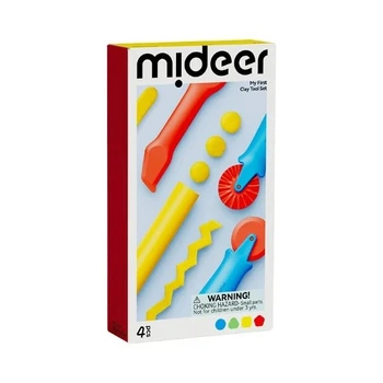Набор инструментов для лепки Mideer 4 предмета ( MD3395 ) для глины, теста, пластилина.