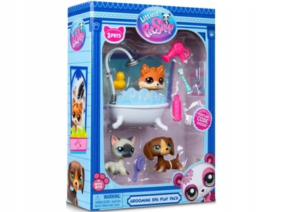 Набір фігурок Littlest Pet Shop спа серія 3 Lps00638