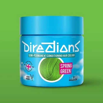 Spring Green, тимчасова зелена фарба для волосся від Directions