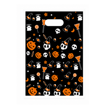 Подарочные Пакеты Хэллоуинский Микс 16х25см 10шт Halloween