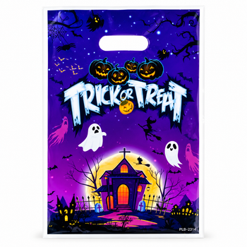 Подарочные Пакеты Дом Призраков 16х25см 10шт Halloween