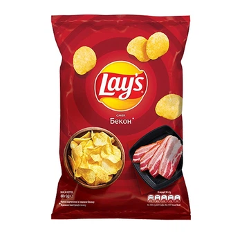 Чіпси Lay's 60г бекон