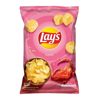 Чіпси Lay's 60г краб