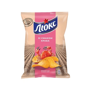 Чіпси Люкс 125г Краб