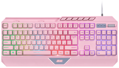 Клавіатура 2E Gaming KG315 RGB Pink (2E-KG315UPK)