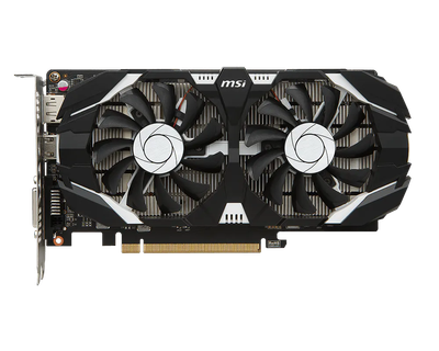 Видеокарта GeForce GTX 1050 2GB MSI GT OC (GTX 1050 2GT OC) Б/У
