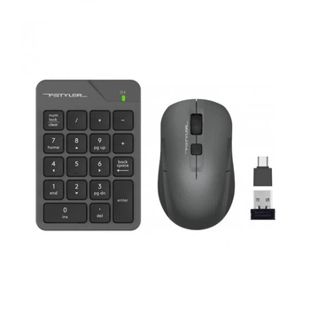 Комплект A4Tech FG1600C Air2 Wireless Grey (4711421998819) (23338)