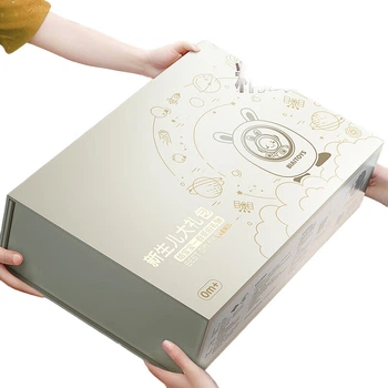Подарункова коробка Xinge Newborn Welcome High-End, дитячі іграшки, дзвіночок для ліжка, прорізувач для зубів, брязкальце, музичні іграшки, подарунок для дитини на повний місяць