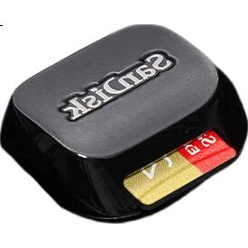 Швидкісний зчитувач карт пам'яті SanDisk USB 3.2, сумісний зі смартфонами, планшетами, екшн-камерами, дронами, відеореєстраторами, картами пам'яті для систем відеоспостереження