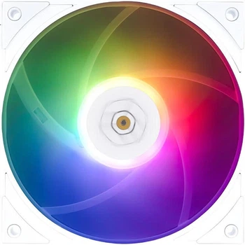 Вентилятор Thermalright TL-H12015W 120x15 мм, 1900 об/мин, ШИМ, подшипник S-FDB V2, с радужной подсветкой