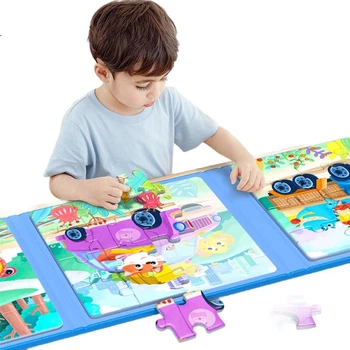 Пазл YSR магнитный для детей 1-3 лет развивающий