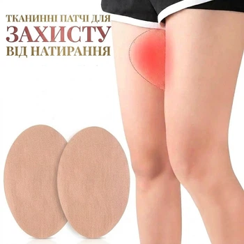 Наклейки патчі від натирання на стегна Anti-Wear Sticker 2 штуки в комплекті