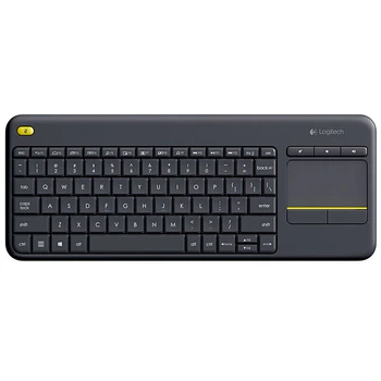 Клавиатура Logitech K400 Plus с сенсорным управлением Wireless Black